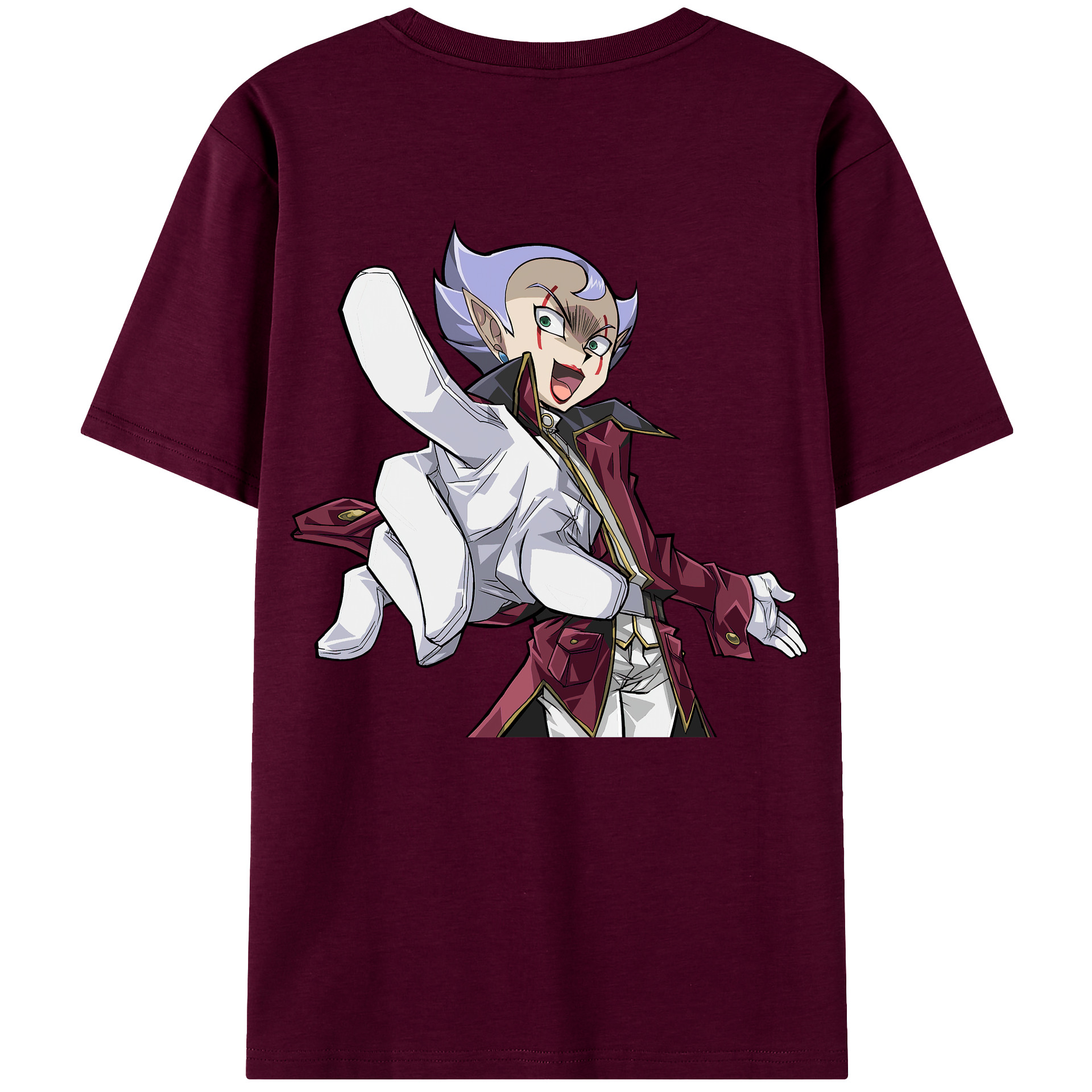 （画像用） 遊☆戯☆王 Yu-Gi-Oh! レディース半袖Tシャツ(バックプリント)